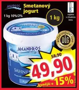 Norma Smetanový jogurt nabídka