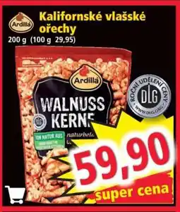 Norma Kalifornské vlašské ořechy nabídka