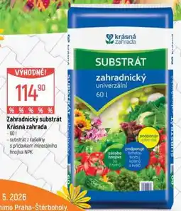 Globus Zahradnický substrát Krásná zahrada nabídka