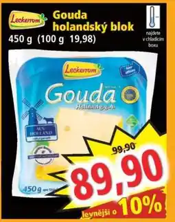 Norma Gouda holandský blok nabídka