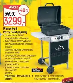 Globus Plynový gril Party Point pojízdný nabídka