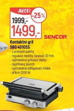 Globus Kontaktní gril SBG 4010SS nabídka