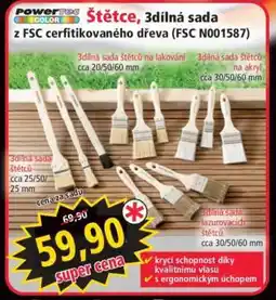 Norma Štětce, 3dílná sada nabídka