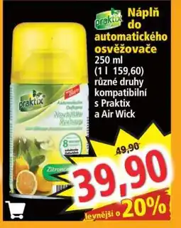 Norma Náplň do automatického osvěžovače nabídka