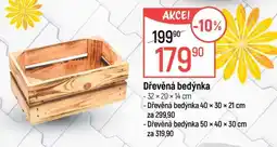 Globus Dřevěná bedýnka nabídka