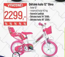 Globus Dětské kolo 12 Dino nabídka