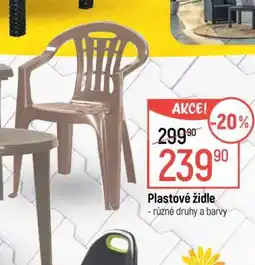 Globus Plastové židle nabídka