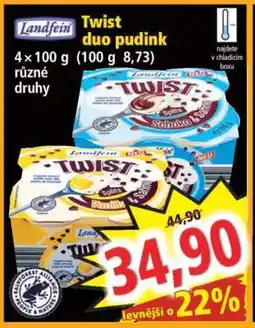 Norma Twist duo pudink nabídka