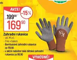 Globus Zahradní rukavice nabídka