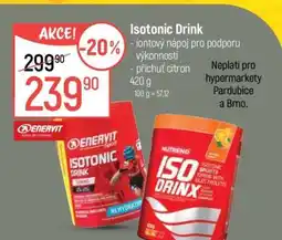 Globus Isotonic drink nabídka
