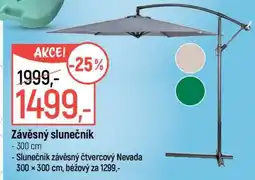 Globus Závěsný slunečník nabídka