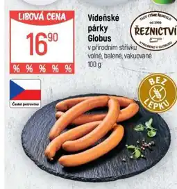 Globus Vídeňské párky Globus nabídka