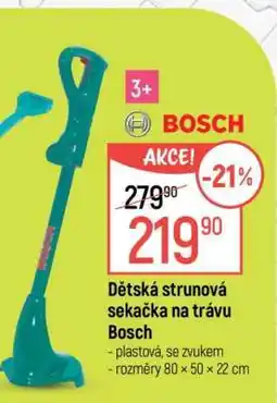 Globus Dětská strunová sekačka na trávu Bosch nabídka