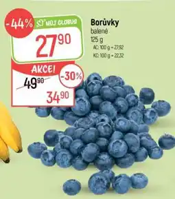 Globus Borůvky balené nabídka