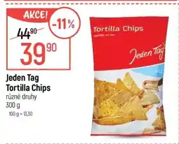 Globus Jeden Tag Tortilla chips nabídka