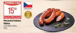 Globus Moravská klobása Globus nabídka