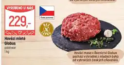 Globus Hovězí mleté Globus nabídka
