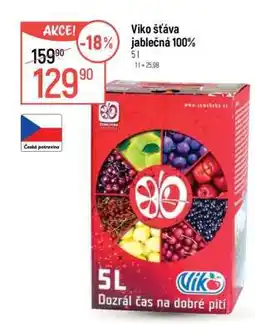 Globus Viko šťáva jablečná 100% nabídka