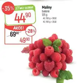 Globus Maliny balené nabídka