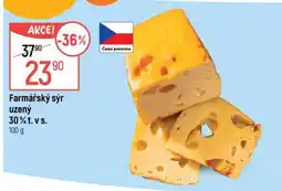 Globus Farmářský sýr uzený 30 % t. v s nabídka