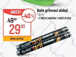 Globus Balis grilovací alobal nabídka