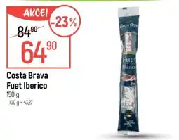 Globus Costa Brava Fuet Iberico nabídka