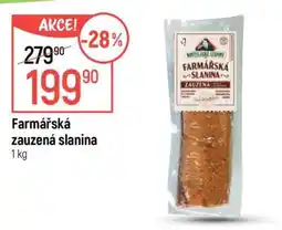 Globus Farmářská zauzená slanina nabídka