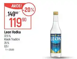 Globus Leon Vodka nabídka