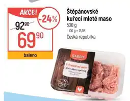 Globus Štěpánovské kuřecí mleté maso nabídka