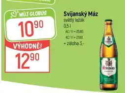 Globus Svijanský Máz světlý ležák nabídka