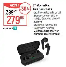 Globus BT sluchátka True SonicBass nabídka