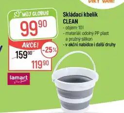 Globus Skládací kbelík CLEAN nabídka