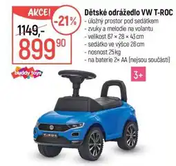Globus Dětské odrážedlo VW T-ROC nabídka