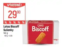Globus Lotus Biscoff sušenky nabídka