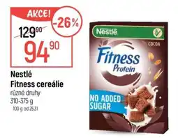 Globus Nestlé Fitness cereálie nabídka