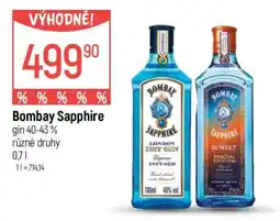 Globus Bombay Sapphire nabídka
