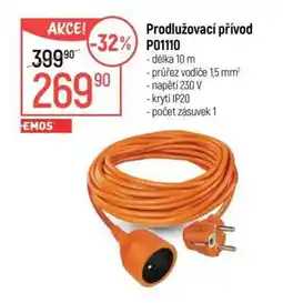 Globus Prodlužovací přívod P01110 nabídka
