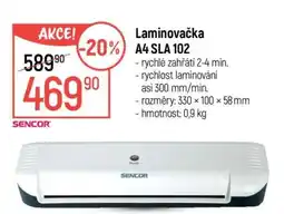 Globus Laminovačka A4 SLA 102 nabídka