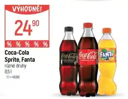 Globus COCA COLA / SPRITE / FANTA nabídka