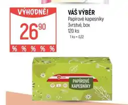 Globus Váš výběr Papírové kapesníky nabídka