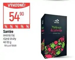 Globus Santée ovocný čaj nabídka