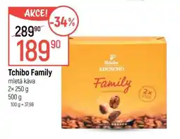 Globus Tchibo Family mletá káva nabídka