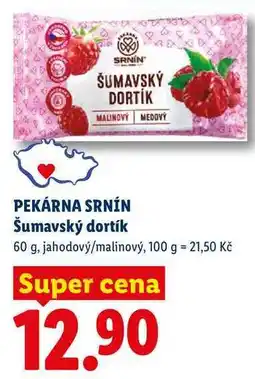 Lidl PEKÁRNA SRNÍN Šumavský dortík nabídka