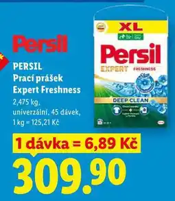 Lidl PERSIL Prací prášek Expert Freshness, 2,475 kg/45 dávek nabídka