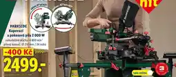 Lidl PARKSIDE Kapovací a pokosová pila 2 000 W nabídka