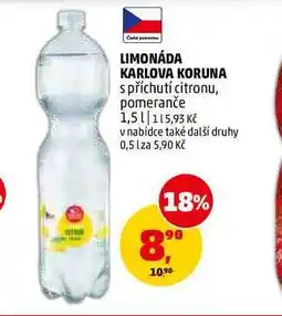 Penny Market LIMONÁDA KARLOVA KORUNA nabídka