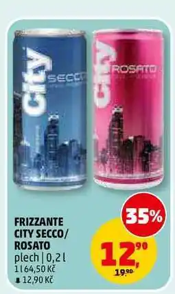 Penny Market FRIZZANTE CITY SECCO/ROSATO plech nabídka