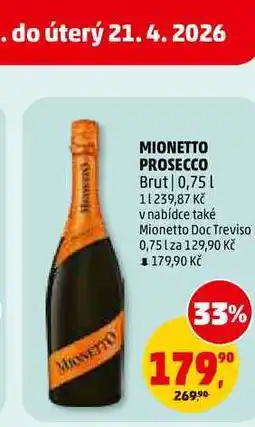Penny Market MIONETTO PROSECCO Brut nabídka