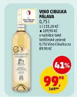 Penny Market VINO CIBULKA PÁLAVA nabídka