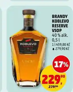 Penny Market BRANDY KOBLEVO RESERVE VSOP nabídka